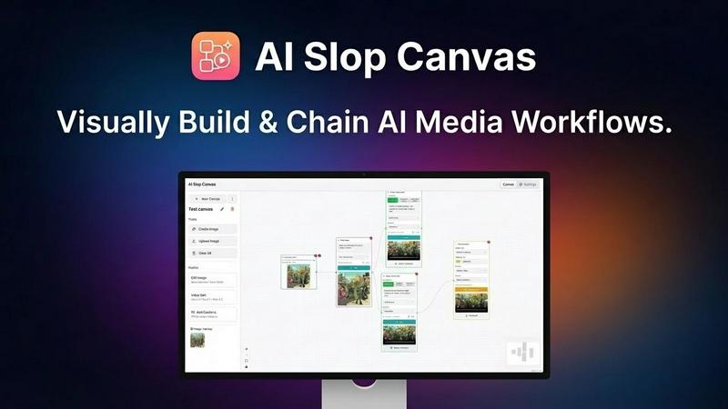 AI Slop Canvas application interface and features