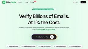 BillionVerify - tool for APIs