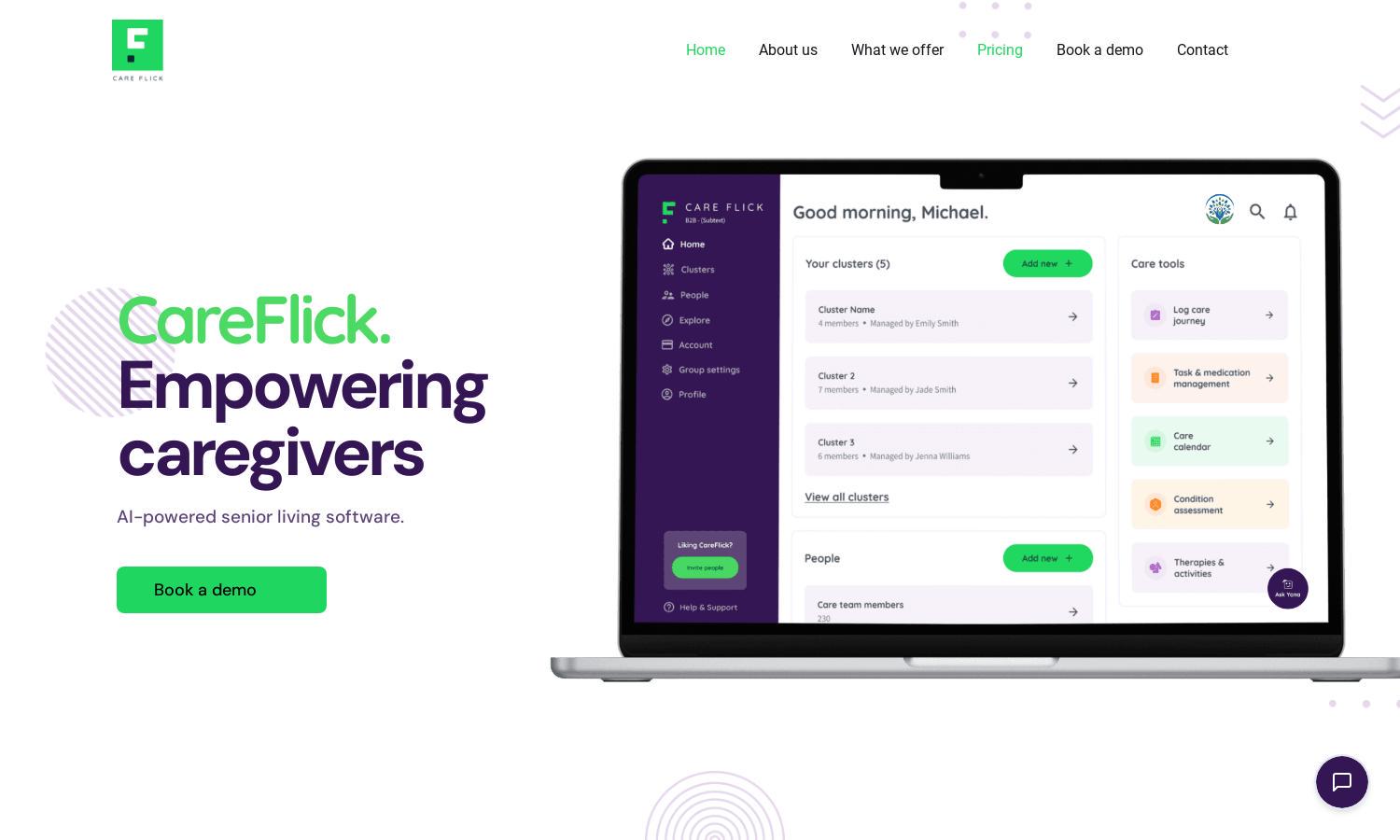 CareFlick Website