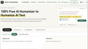 Clever AI Humanizer - tool for Writing