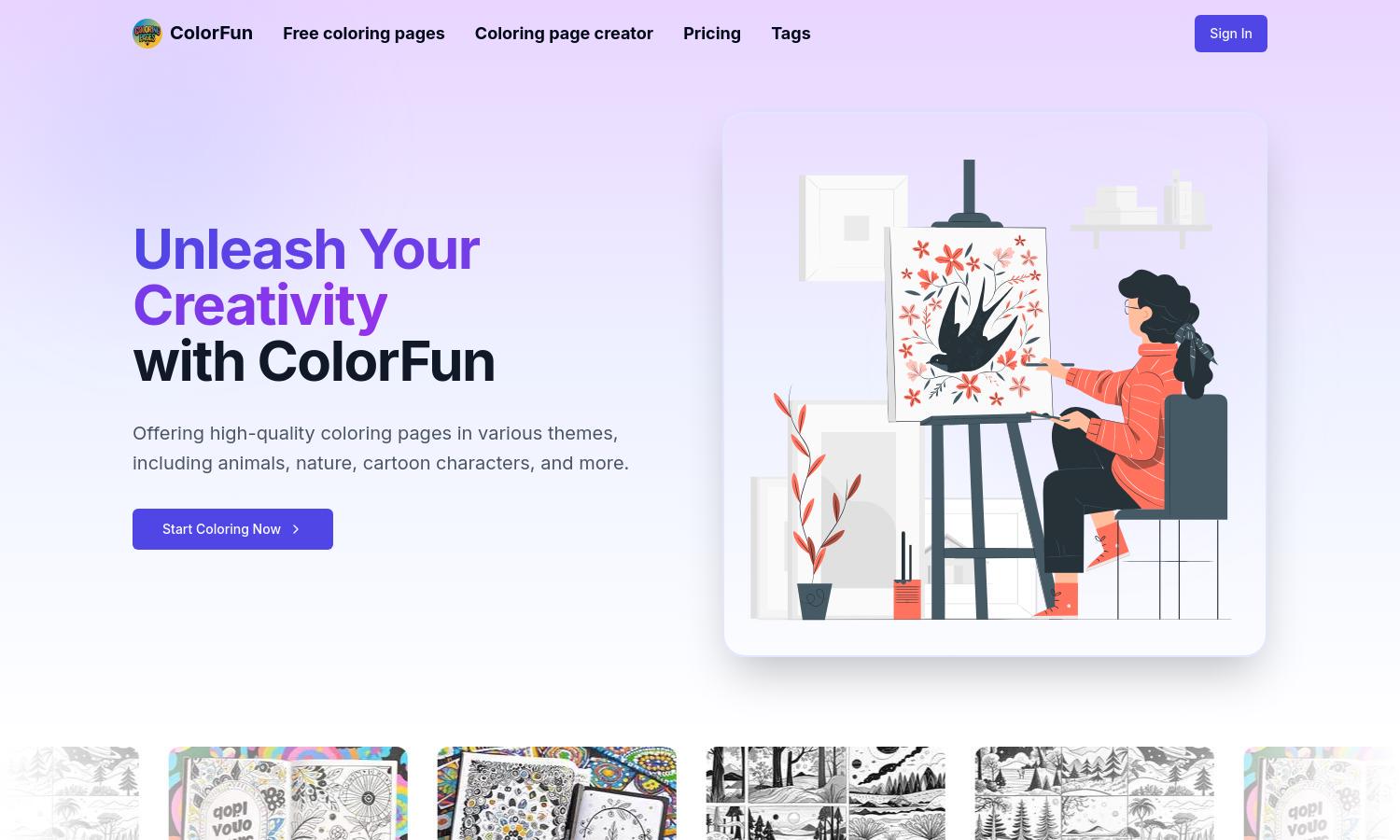 ColorFun Website