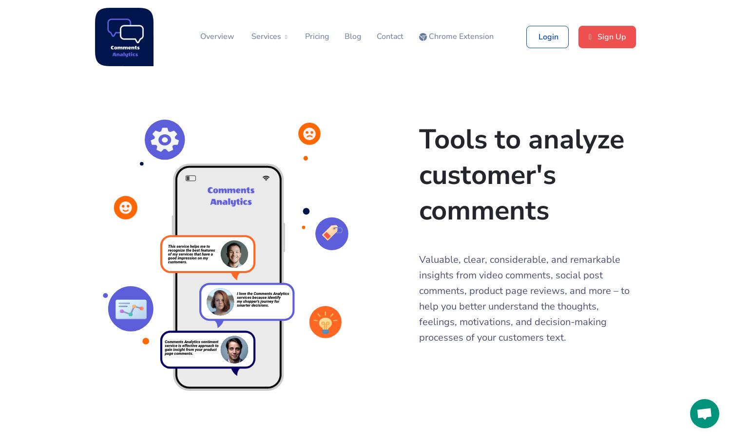 Comments Analytics Website