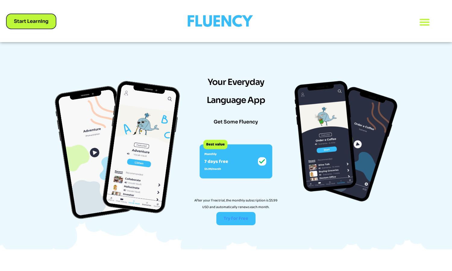 Fluency Website