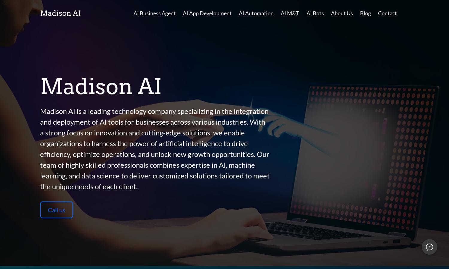 Madison AI Website