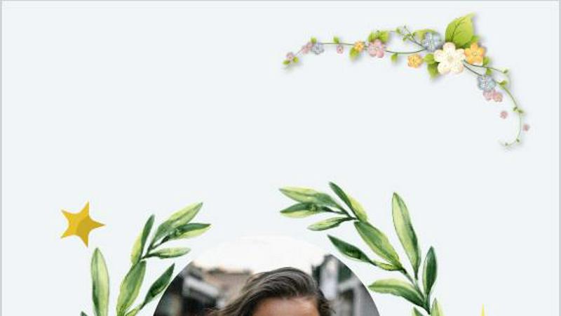 Birthday Card Maker application interface and features