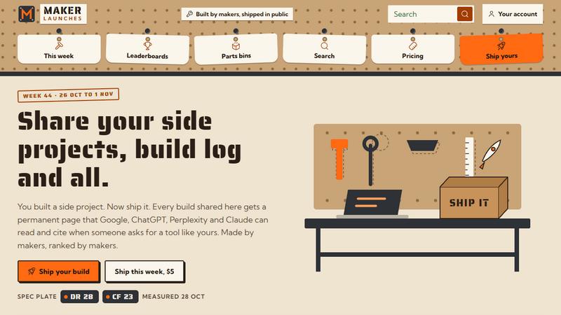 Maker Launches application interface and features
