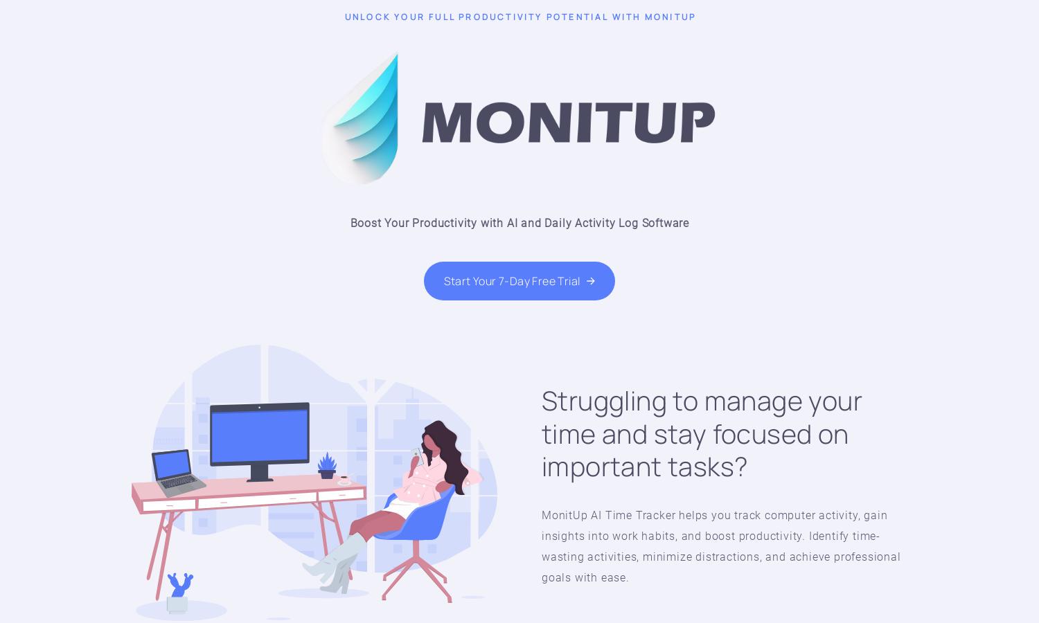 MonitUp Website