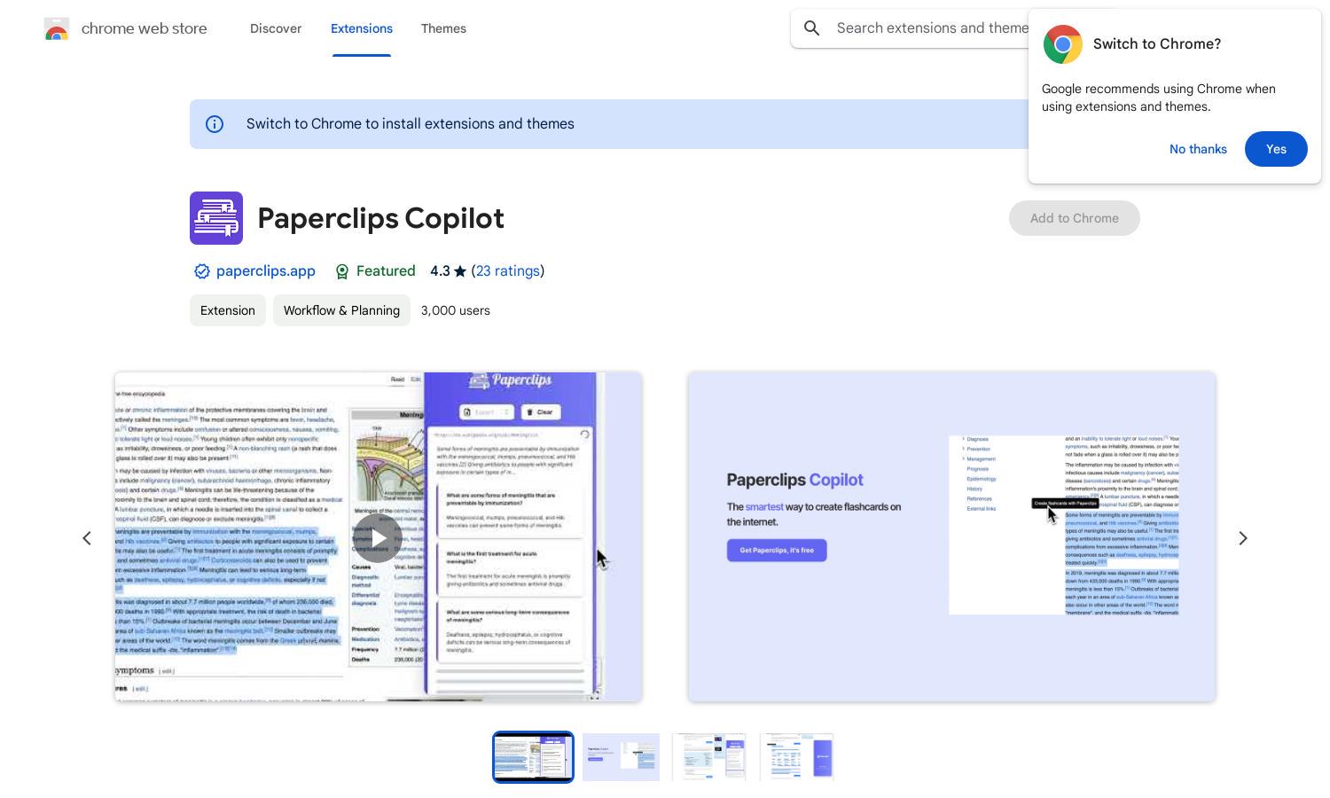 Paperclips Copilot Website