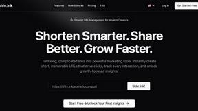 shhr.ink - tool for Analytics & Data