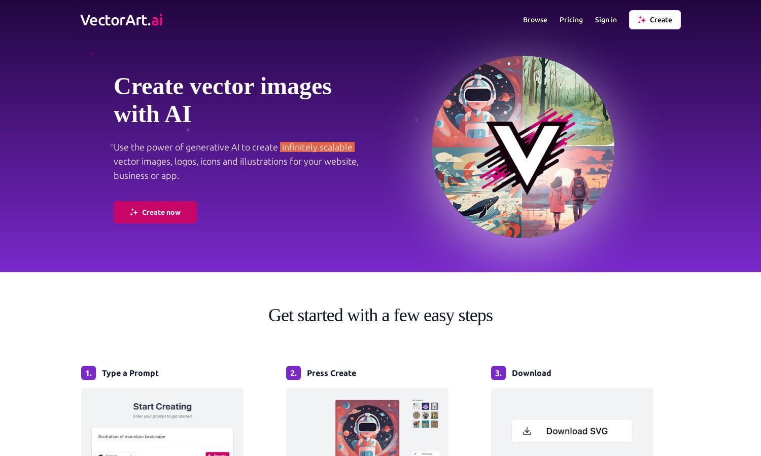 VectorArt.ai Website