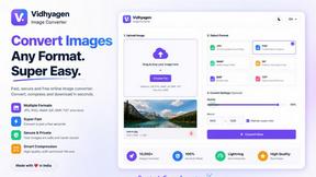 VidhyaGen - Image Converter