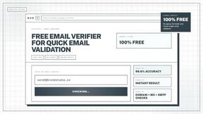 100% Free Email Verifier by Craften
